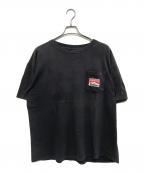 marlboroマルボロ）の古着「企業プリント ポケットTシャツ」｜ネイビー