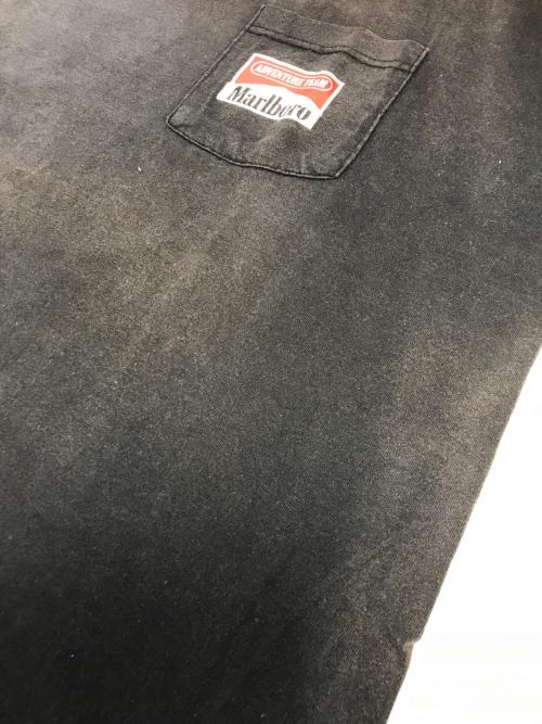 marlboro（マルボロ）marlboro (マルボロ) 企業プリント ポケットTシャツ ネイビー サイズ:不明の古着・服飾アイテム