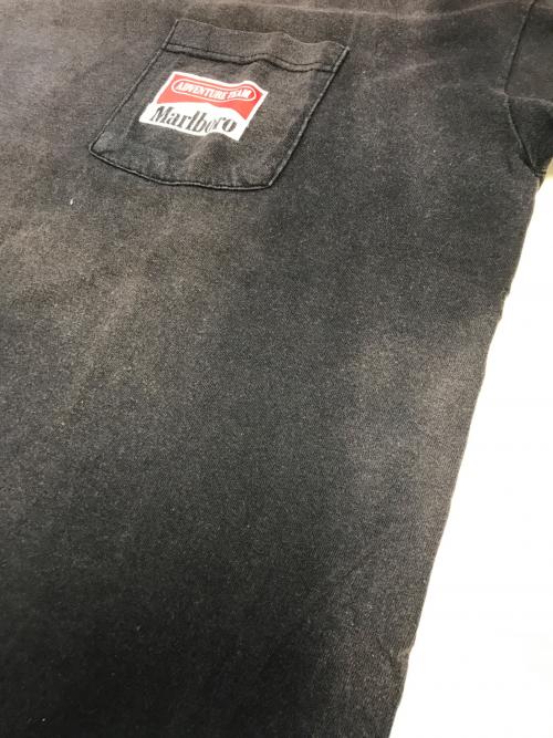 marlboro（マルボロ）marlboro (マルボロ) 企業プリント ポケットTシャツ ネイビー サイズ:不明の古着・服飾アイテム