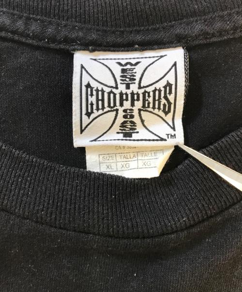 WEST COAST CHOPPERS（ウエストコーストチョッパーズ）WEST COAST CHOPPERS (ウエストコーストチョッパーズ) 00's ロングスリーブカットソー ブラック サイズ:XLの古着・服飾アイテム