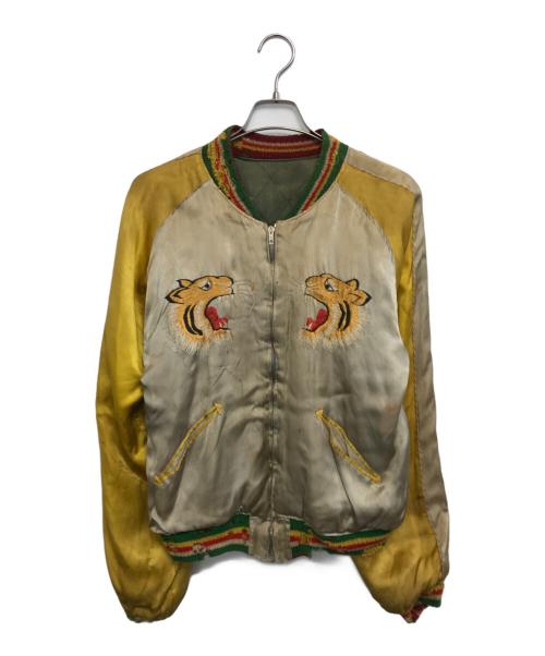 VINTAGE（ヴィンテージ）VINTAGE (ヴィンテージ) スカジャン グリーン サイズ:不明の古着・服飾アイテム