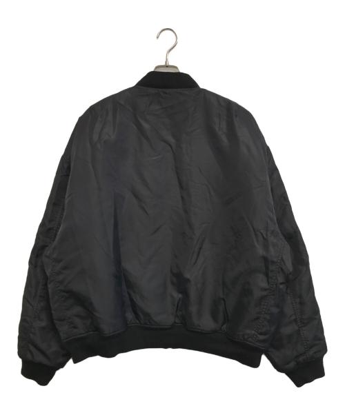 TRUST（トラスト）TRUST (トラスト) MA-1ジャケット ブラック サイズ:XLの古着・服飾アイテム
