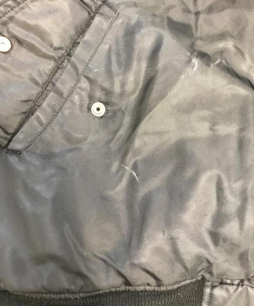 TRUST（トラスト）TRUST (トラスト) MA-1ジャケット ブラック サイズ:XLの古着・服飾アイテム