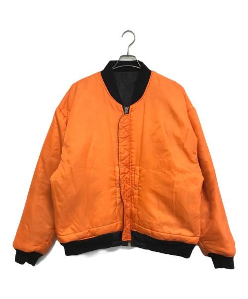 TRUST（トラスト）TRUST (トラスト) MA-1ジャケット ブラック サイズ:XLの古着・服飾アイテム