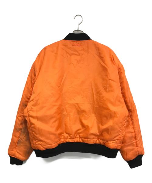 TRUST（トラスト）TRUST (トラスト) MA-1ジャケット ブラック サイズ:XLの古着・服飾アイテム
