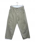 Y's for menワイズフォーメン）の古着「2タックスラックス」｜ベージュ