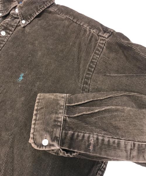RALPH LAUREN（ラルフローレン）RALPH LAUREN (ラルフローレン) コーデュロイシャツ ブラウン サイズ:Lの古着・服飾アイテム