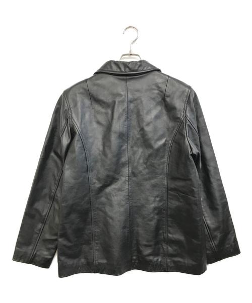 GAP（ギャップ）GAP (ギャップ) レザージャケット ブラック サイズ:Lの古着・服飾アイテム