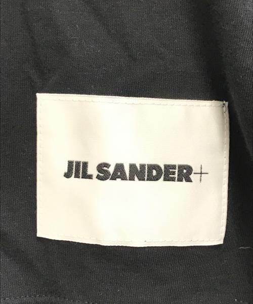 JIL SANDER+（ジルサンダープラス）JIL SANDER+ (ジルサンダープラス) ロゴラベルカットソー ブラック サイズ:Sの古着・服飾アイテム
