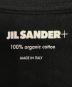中古・古着 JIL SANDER+ (ジルサンダープラス) ロゴラベルカットソー ブラック サイズ:S：10000円