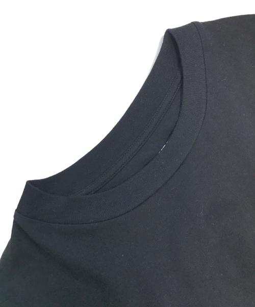 JIL SANDER+（ジルサンダープラス）JIL SANDER+ (ジルサンダープラス) ロゴラベルカットソー ブラック サイズ:Sの古着・服飾アイテム