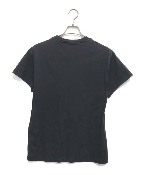 JIL SANDER+（ジルサンダープラス）JIL SANDER+ (ジルサンダープラス) ロゴラベル半袖Tシャツ ブラック サイズ:Sの古着・服飾アイテム