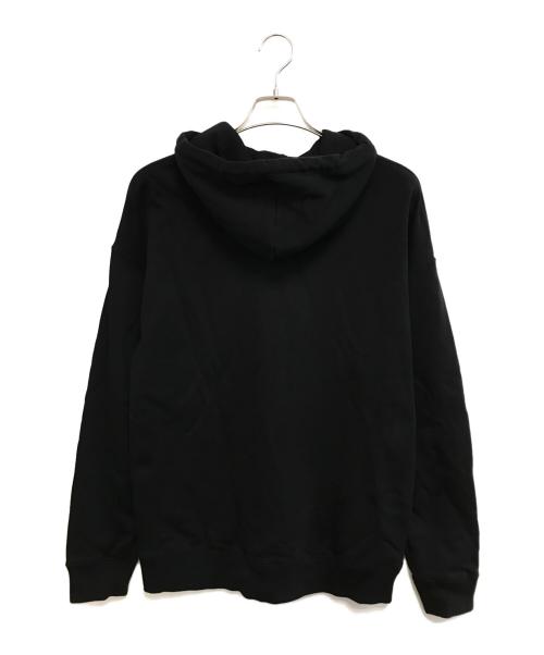 LOEWE（ロエベ）LOEWE (ロエベ) アナグラム パッチポケット フーディー ブラック サイズ:XSの古着・服飾アイテム