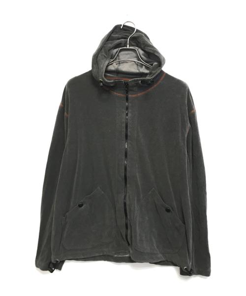 dezert（デザート）dezert (デザート) ジップパーカー グレー サイズ:Lの古着・服飾アイテム