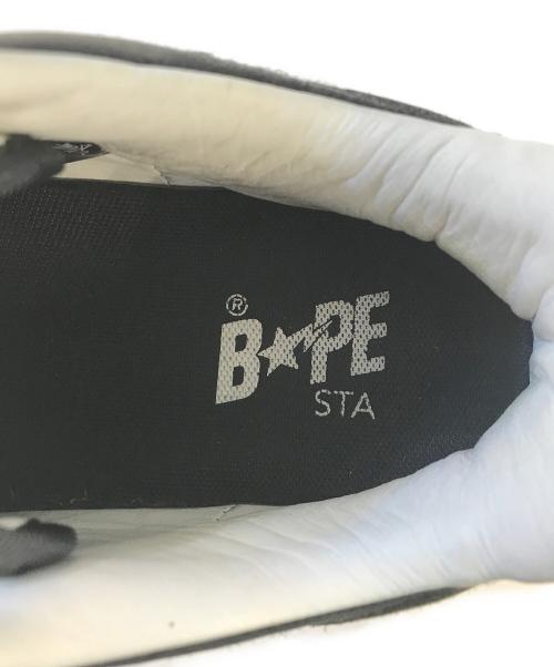 BAPE BY A BATHING APE（ベイプバイアベイシングエイプ）BAPE BY A BATHING APE (ベイプバイアベイシングエイプ) BAPE STA ブラック サイズ:cm26.5/US8.5の古着・服飾アイテム