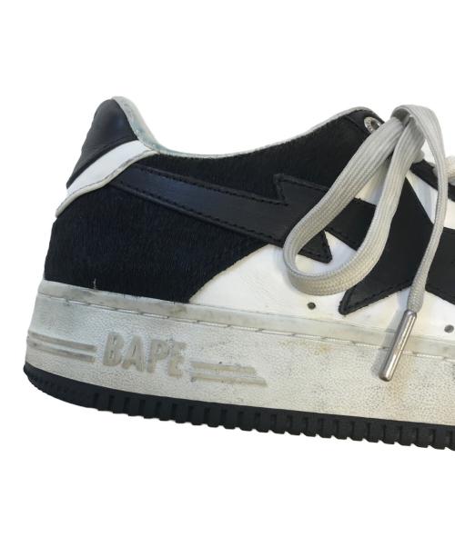 BAPE BY A BATHING APE（ベイプバイアベイシングエイプ）BAPE BY A BATHING APE (ベイプバイアベイシングエイプ) BAPE STA ブラック サイズ:cm26.5/US8.5の古着・服飾アイテム