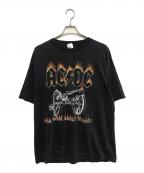 バンドTシャツバンドTシャツ）の古着「00s ACDC(エーシーディーシー)バンドTシャツ」｜ブラック