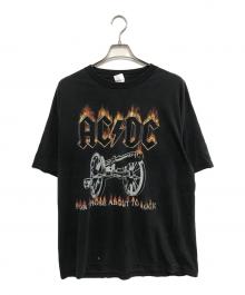 バンドTシャツ（バンドTシャツ）の古着「00s ACDC(エーシーディーシー)バンドTシャツ」｜ブラック