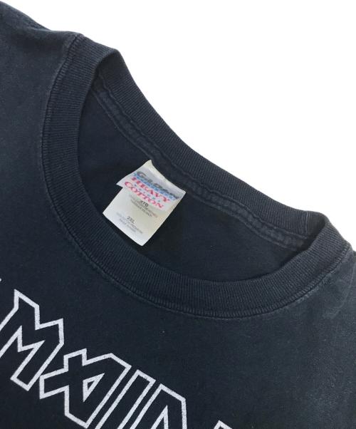 バンドロングスリーブTシャツ（バンドロングスリーブTシャツ）バンドロングスリーブTシャツ (バンドロングスリーブTシャツ) 00s IRON MADEN(アイアン メイデン) バンドロングスリーブTシャツ ブラック サイズ:2XLの古着・服飾アイテム