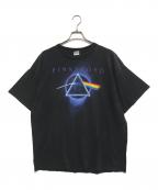 バンドTシャツバンドTシャツ）の古着「90s PINKFLOID(ピンクフロイド) バンドTシャツ」｜ブラック