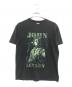 ALSTYLE APPAREL & ACTIVEWEAR（アレスタイルアパレル＆アクティブウェア）の古着「00s JOHN・LENON(ジョン・レノン)アーティストTシャツ」｜ブラック