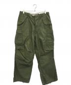 VINTAGE MILITARYヴィンテージ ミリタリー）の古着「US ARMY M-65 COLD WEATHER FIELD TROUSERS」｜オリーブ