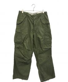 VINTAGE MILITARY（ヴィンテージ ミリタリー）の古着「US ARMY M-65 COLD WEATHER FIELD TROUSERS」｜オリーブ