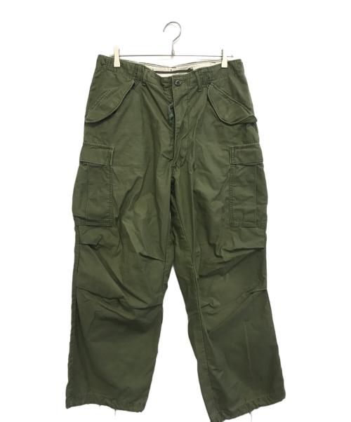 VINTAGE MILITARY（ヴィンテージ ミリタリー）VINTAGE MILITARY (ヴィンテージ ミリタリー) US ARMY M-65 COLD WEATHER FIELD TROUSERS オリーブ サイズ:29.5-32.5inの古着・服飾アイテム