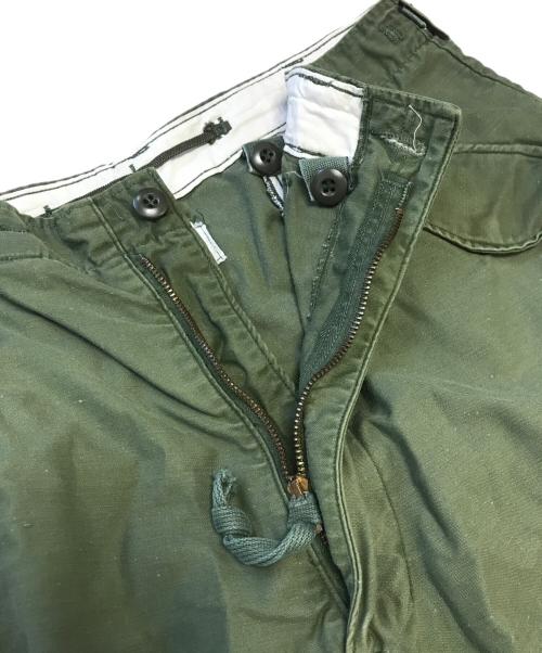 VINTAGE MILITARY（ヴィンテージ ミリタリー）VINTAGE MILITARY (ヴィンテージ ミリタリー) US ARMY M-65 COLD WEATHER FIELD TROUSERS オリーブ サイズ:29.5-32.5inの古着・服飾アイテム