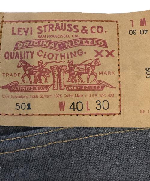 LEVI'S（リーバイス）LEVI'S (リーバイス) 90s 先染めデニムパンツ グレー サイズ:W40L30の古着・服飾アイテム