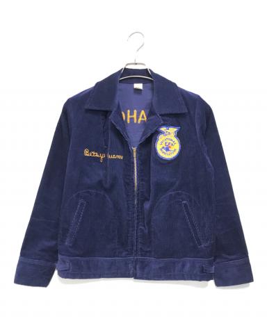 【美品】VINTAGE FFAジャケット オリーブ 中古・古着通販】VINTAGE (ヴィンテージ) FFAジャケット ネイビー