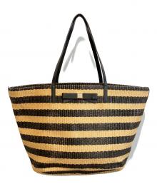 Kate Spade（ケイトスペード）の古着「トートバッグ」｜ブラック×ベージュ