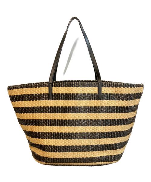 Kate Spade（ケイトスペード）Kate Spade (ケイトスペード) トートバッグ ブラック×ベージュの古着・服飾アイテム