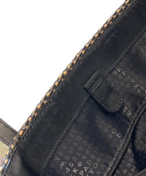 Kate Spade（ケイトスペード）Kate Spade (ケイトスペード) トートバッグ ブラック×ベージュの古着・服飾アイテム