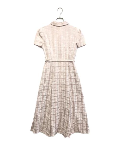 HER LIP TO（ハーリップトゥ）HER LIP TO (ハーリップトゥ) Annecy Belted Dress ピンク サイズ:Sの古着・服飾アイテム