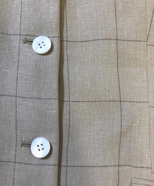 Burberry's（バーバリー）Burberry's (バーバリー) 3Bテーラードジャケット ベージュ サイズ:42の古着・服飾アイテム