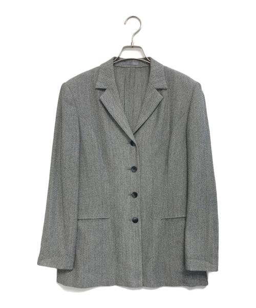 Burberry's（バーバリー）Burberry's (バーバリー) 4Bテーラードジャケット グレー サイズ:42の古着・服飾アイテム