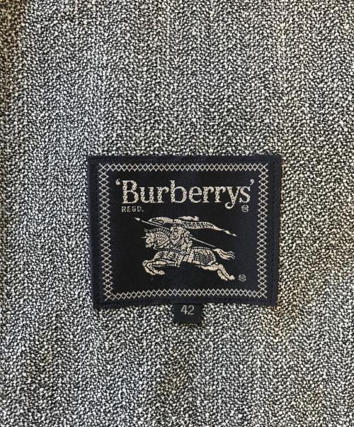 Burberry's（バーバリー）Burberry's (バーバリー) 4Bテーラードジャケット グレー サイズ:42の古着・服飾アイテム