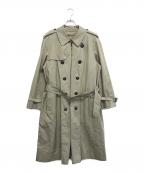 BURBERRY LONDONバーバリーロンドン）の古着「ライナー付き裏ノヴァチェックトレンチコート」｜ベージュ