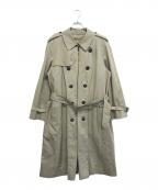 BURBERRY LONDONバーバリーロンドン）の古着「ライナー付き裏ノヴァチェックトレンチコート」｜ベージュ
