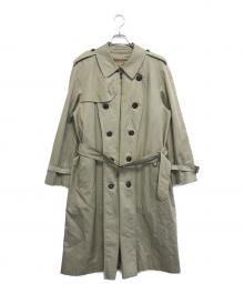 BURBERRY LONDON（バーバリーロンドン）の古着「ライナー付き裏ノヴァチェックトレンチコート」｜ベージュ