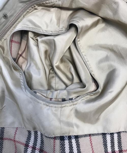 BURBERRY LONDON（バーバリーロンドン）BURBERRY LONDON (バーバリーロンドン) ライナー付き裏ノヴァチェックトレンチコート ベージュ サイズ:表記なしの古着・服飾アイテム