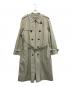 BURBERRY LONDON（バーバリーロンドン）の古着「ライナー付き裏ノヴァチェックトレンチコート」｜ベージュ