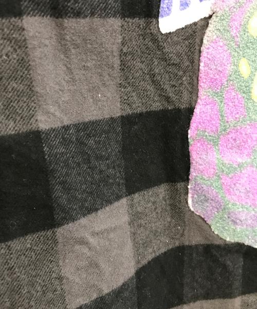 A BATHING APE（アベイシングエイプ）A BATHING APE (アベイシングエイプ) チェックシャツ ブラック サイズ:Ｍの古着・服飾アイテム