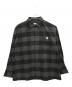A BATHING APE（アベイシングエイプ）の古着「チェックシャツ」｜ブラック