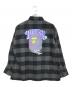 A BATHING APE (アベイシングエイプ) チェックシャツ ブラック サイズ:Ｍ：11000円