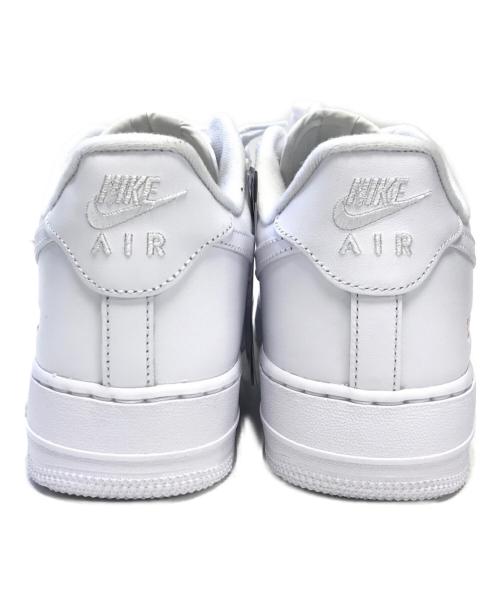 NIKE（ナイキ）NIKE (ナイキ) SUPREME (シュプリーム) Nike Air Force 1 Low ホワイト サイズ:US9/UK8/EUR42.5/cm27/BR40.5/CN270(2.5)の古着・服飾アイテム