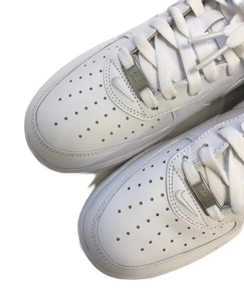 NIKE（ナイキ）NIKE (ナイキ) SUPREME (シュプリーム) Nike Air Force 1 Low ホワイト サイズ:US9/UK8/EUR42.5/cm27/BR40.5/CN270(2.5)の古着・服飾アイテム