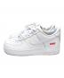 NIKE (ナイキ) SUPREME (シュプリーム) Nike Air Force 1 Low ホワイト サイズ:US9/UK8/EUR42.5/cm27/BR40.5/CN270(2.5)：20000円