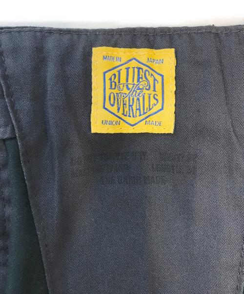 THE BLUEST OVERALLS（ザ ブルーエスト オーバーオールズ）THE BLUEST OVERALLS (ザ ブルーエスト オーバーオールズ) CHINOS ブラック サイズ:32の古着・服飾アイテム